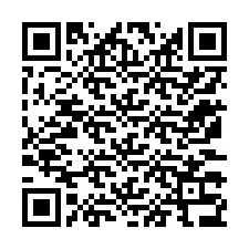 QR Code pour le numéro de téléphone +12173336186