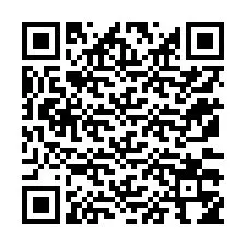 QR код за телефонен номер +12173354702