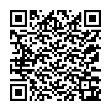 Codice QR per il numero di telefono +12173363358