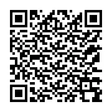 Código QR para número de teléfono +12173398460