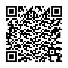 Kode QR untuk nomor Telepon +12173398462