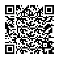 QR Code สำหรับหมายเลขโทรศัพท์ +12173409661