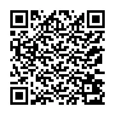 Código QR para número de telefone +12173423714