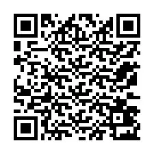 QR-code voor telefoonnummer +12173423717