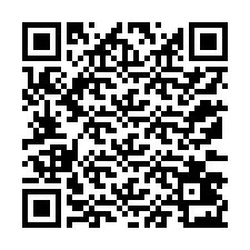 QR-код для номера телефона +12173423718