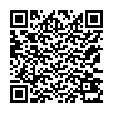 QR Code สำหรับหมายเลขโทรศัพท์ +12173431325