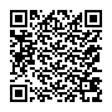 QR-код для номера телефона +12173439176