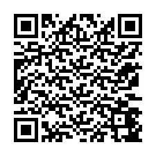 QR код за телефонен номер +12173447386