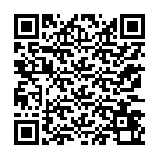 QR код за телефонен номер +12173460582