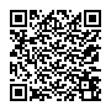 QR код за телефонен номер +12173460583