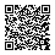 QR-koodi puhelinnumerolle +12173484022