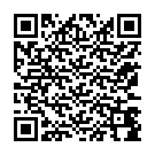 Kode QR untuk nomor Telepon +12173484026