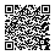 QR-koodi puhelinnumerolle +12173484035