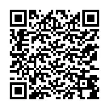 Código QR para número de telefone +12173484036