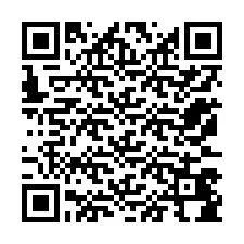 Codice QR per il numero di telefono +12173484037
