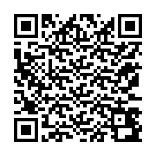 Kode QR untuk nomor Telepon +12173492432