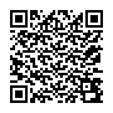 Código QR para número de teléfono +12173492449