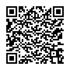 QR Code pour le numéro de téléphone +12173668006