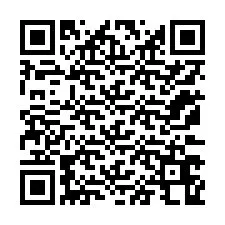 QR-koodi puhelinnumerolle +12173668245