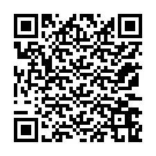 Kode QR untuk nomor Telepon +12173669385