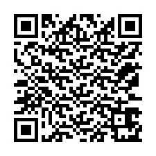 QR-koodi puhelinnumerolle +12173671829