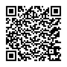 QR код за телефонен номер +12173671959