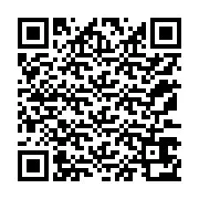 Codice QR per il numero di telefono +12173672850