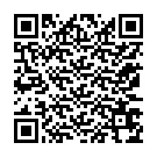 QR-Code für Telefonnummer +12173674596