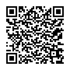 QR код за телефонен номер +12173676213