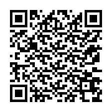 QR Code pour le numéro de téléphone +12173678302