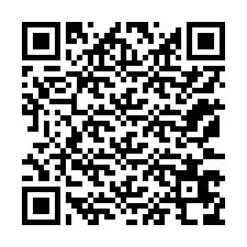 Código QR para número de teléfono +12173678525