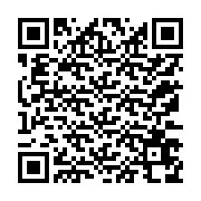 QR код за телефонен номер +12173678758