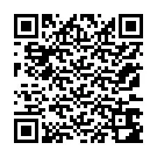 QR-koodi puhelinnumerolle +12173682805