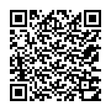 QR-code voor telefoonnummer +12173710227