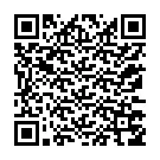 Código QR para número de teléfono +12173756248