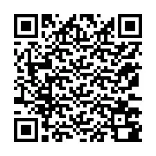 QR-koodi puhelinnumerolle +12173780712