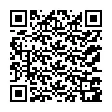 QR Code สำหรับหมายเลขโทรศัพท์ +12173781030