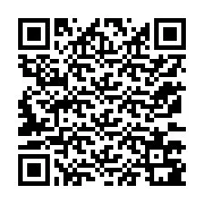 QR kód a telefonszámhoz +12173781506