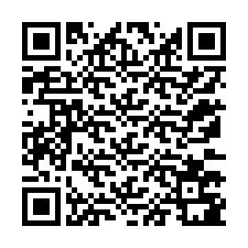 QR kód a telefonszámhoz +12173781708