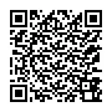 QR-koodi puhelinnumerolle +12173860054