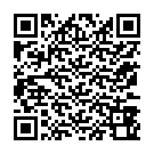 QR-koodi puhelinnumerolle +12173860816