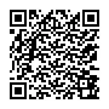 QR kód a telefonszámhoz +12173862316