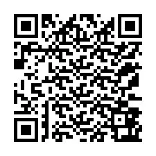 QR-code voor telefoonnummer +12173863350