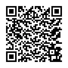 Codice QR per il numero di telefono +12173863537