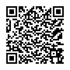 QR код за телефонен номер +12173864481