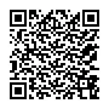 QR-code voor telefoonnummer +12173868133