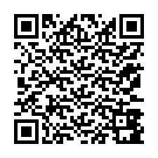 Código QR para número de teléfono +12173881832