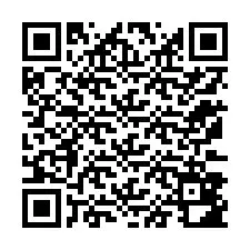 電話番号のQRコード +12173882656
