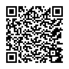 Kode QR untuk nomor Telepon +12173882657