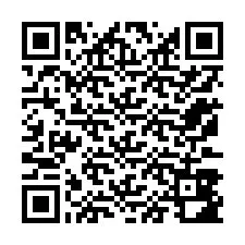 Código QR para número de teléfono +12173882857